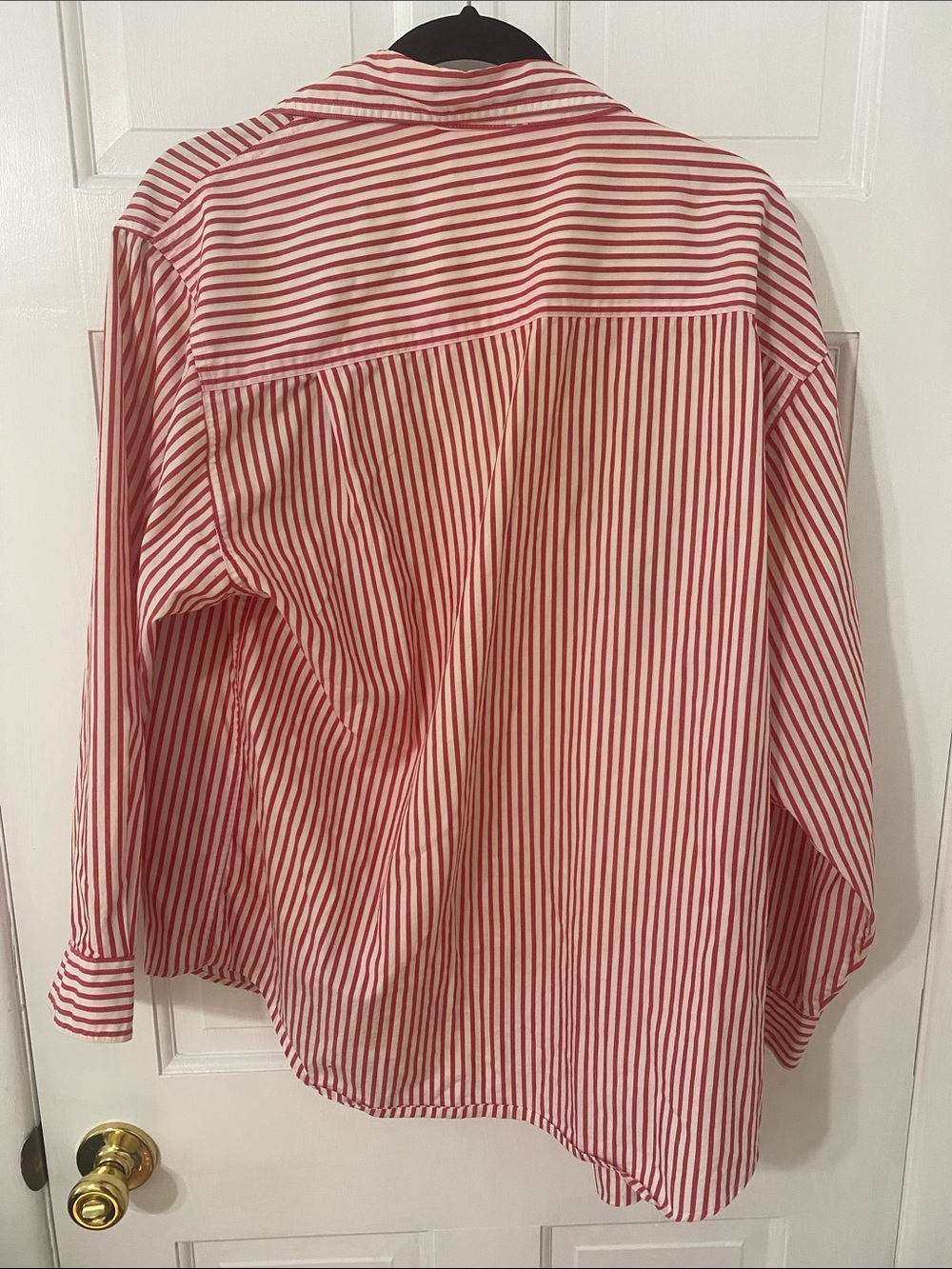 Disney Red & White Striped Button-Down Shirt with Character Embroidery - Picture 6 of 6